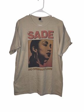 Sade No Ordinary Love Graphic T-Shirt Size Large New Rare